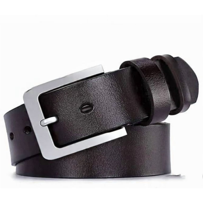 Men's Leather Dress Belt - 1.44" Wide Classic