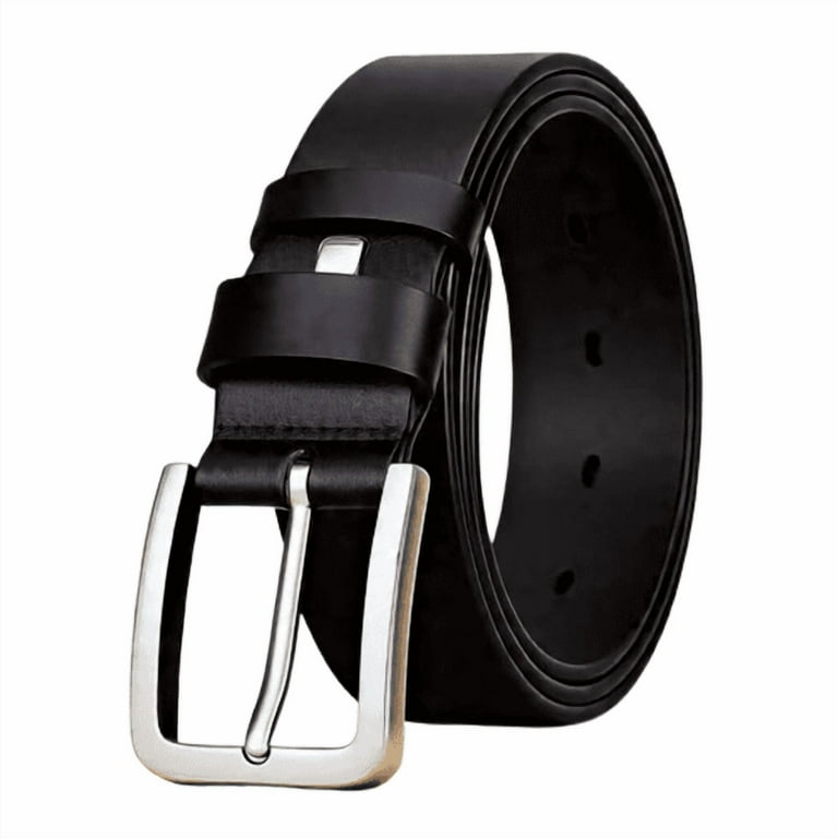 Men's Leather Dress Belt - 1.44" Wide Classic